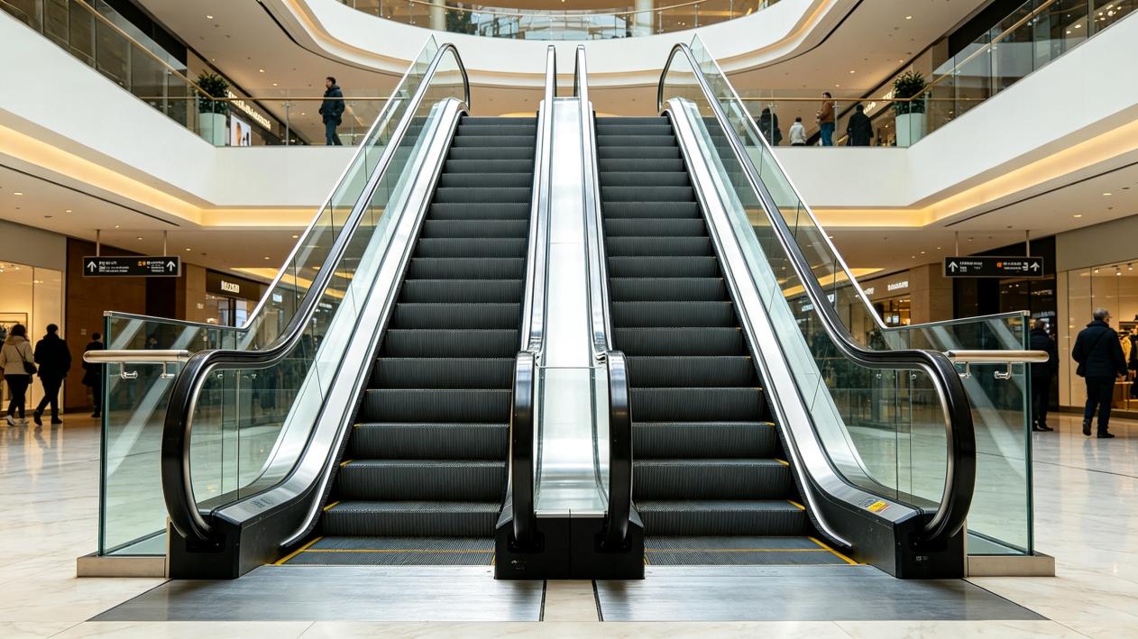 Modern escalators Modern escalators
